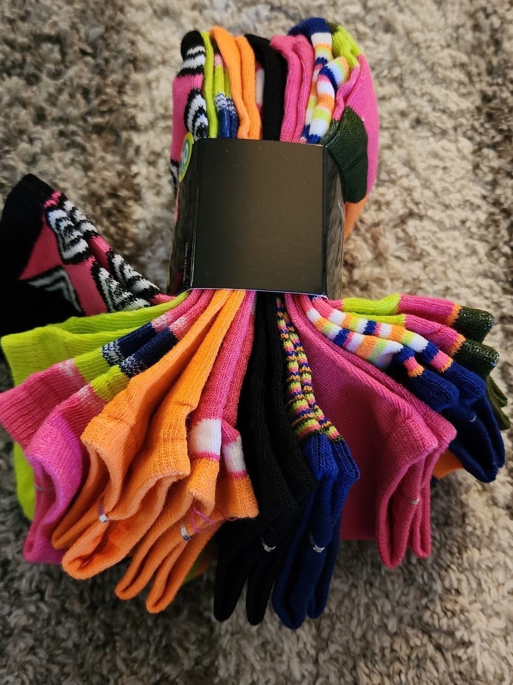 Tipi Toe - Mega No show socks pack , by IPNY Brand New #10 Pack $1 A Pair